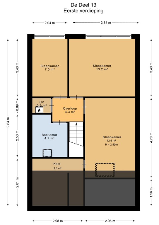 mediumsize floorplan